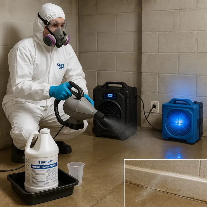 Sanitization and Odor Removal process in Orfordville, WI