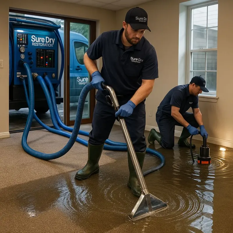 Water Extraction and Removal process in Orfordville, WI